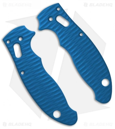 Allen Putman Spyderco Manix 2 Custom Sculpted G-10 Replacement Scales (Blue) 1 Allen Putman Spyderco Manix 2 Custom Sculpted G-10 Replacement Scales (Blue)