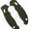Allen Putman Spyderco Manix 2 Custom Sculpted G-10 Replacement Scales (OD Green)