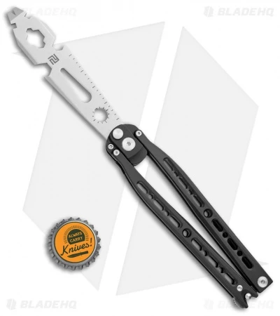 Artisan Cutlery Kinetic-Tool Automatic Butterfly Tool Black Titanium (4" SW) 4 Artisan Cutlery Kinetic-Tool Automatic Butterfly Tool Black Titanium (4" SW) - Image 4