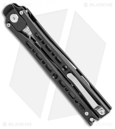 Artisan Cutlery Kinetic-Tool Automatic Butterfly Tool Black Titanium (4" SW) 3 Artisan Cutlery Kinetic-Tool Automatic Butterfly Tool Black Titanium (4" SW) - Image 3