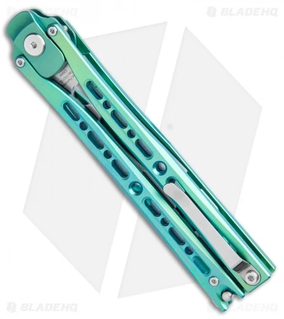 Artisan Cutlery Kinetic-Tool Automatic Butterfly Tool Green Titanium (4" SW) 3 Artisan Cutlery Kinetic-Tool Automatic Butterfly Tool Green Titanium (4" SW) - Image 3