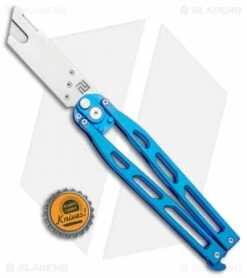 Artisan Cutlery Kinetic-Tool Automatic Butterfly Tool Blue Ti (2.8" SW) -Kershaw Sales Shop Artisan Cutlery Kinetic Tool Auto Butterfly Opener Tool Blue Ti 1823GO BU BHQ 95864 jr bottlecap