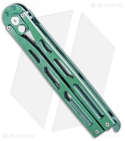 Artisan Cutlery Kinetic-Tool Automatic Butterfly Tool Green Ti (2.8" SW) 3 Artisan Cutlery Kinetic-Tool Automatic Butterfly Tool Green Ti (2.8" SW) - Image 3