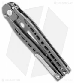 Artisan Cutlery Kinetic-Tool Automatic Butterfly Tool Gray Steel (4" Gray) -Kershaw Sales Shop Artisan Cutlery Kinetic Tool Auto Butterfly Tool Gray Aluminum Gray 1831 GY BHQ 107382 jr side