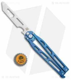 Artisan Cutlery Kinetic-Tool Automatic Butterfly Tool Blue Ti (4" Satin) -Kershaw Sales Shop Artisan Cutlery Kinetic Tool Auto Butterfly Tool Gray Blue Ti Satin 1823G BU BHQ 94496 jr bottlecap