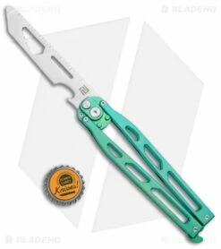 Artisan Cutlery Kinetic-Tool Automatic Butterfly Tool Green Ti (4" Satin) -Kershaw Sales Shop Artisan Cutlery Kinetic Tool Auto Butterfly Tool Gray Green Ti Satin 1823G GN BHQ 95171 jr bottlecap
