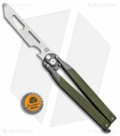 Artisan Cutlery Kinetic-Tool Automatic Butterfly Tool OD Green G-10 (4" Satin) 9 Artisan Cutlery Kinetic-Tool Automatic Butterfly Tool OD Green G-10 (4" Satin) -Kershaw Sales Shop Artisan Cutlery Kinetic Tool Auto Butterfly Tool OD Green Satin 1823P GNF BHQ 94499 jr bottlecap