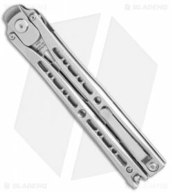 Artisan Cutlery Kinetic-Tool Automatic Butterfly Tool Stonewash Steel (4" SW) -Kershaw Sales Shop Artisan Cutlery Kinetic Tool Auto Butterfly Tool SW Steel SW BHQ 112057 jr side