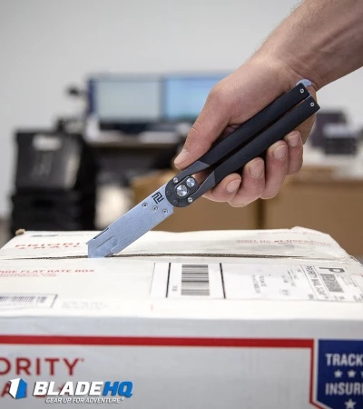 Artisan Cutlery Kinetic-Tool Automatic Butterfly Tool Green Ti (2.8" SW) 5 Artisan Cutlery Kinetic-Tool Automatic Butterfly Tool Green Ti (2.8" SW) - Image 5