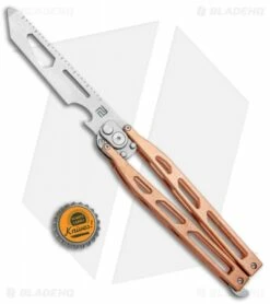 Artisan Cutlery Kinetic-Tool Automatic Butterfly Tool Copper (4" Satin) -Kershaw Sales Shop Artisan Cutlery Kinetic Tool Butterfly Tool Copper Satin BHQ 97064 jr bottlecap