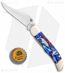 Case Kickstart Mid-Folding Hunter Assist Knife Patriotic Kirinite (101265AC SS) 7 Case Kickstart Mid-Folding Hunter Assist Knife Patriotic Kirinite (101265AC SS) -Kershaw Sales Shop Assisted Opener Smooth Patriotic Kirinite Mid Hunter Clip BHQ 86869 er bottlecap