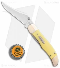 Case Kickstart Mid-Folding Hunter Assisted Knife Yellow (31265AC SS) 7 Case Kickstart Mid-Folding Hunter Assisted Knife Yellow (31265AC SS) -Kershaw Sales Shop Assisted Opener Smooth Yellow Synthetic Mid Hunter clip BHQ 86872 er bottlecap
