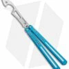 BBbarfly BBFireFly Knife Style Bottle Opener Balisong Blue (4.25" Satin)
