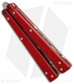 BB Barfly Pro Model Bottle Opener Butterfly Trainer (Red) -Kershaw Sales Shop BB Barfly Pro Model Bottle Opener Butterfly Trainer Red BHQ 87773 er spine