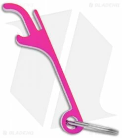 BB Barfly Pro V3 Blue/White BHQ Edition Standard Bottle Opener Butterfly -Kershaw Sales Shop BB Barfly Pro V3 Blue White BHQ Edition Knife Style Bottle Opener Butterfly BHQ 131885 jr keychain side