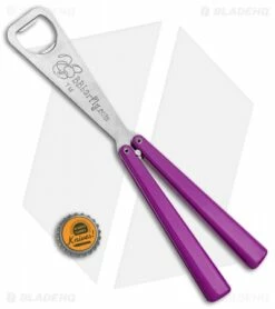 BB Barfly Bottle Opener Butterfly Trainer (Purple) -Kershaw Sales Shop BB Barfly Purple Bottle Opener Butterfly Trainer BHQ 131883 jr bottlecap
