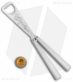 BB Barfly Bottle Opener Butterfly Trainer (White) -Kershaw Sales Shop BB Barfly White Bottle Opener Butterfly Trainer BHQ 131855 jr bottlecap