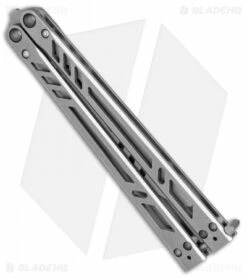 BRS Barebones Trainer Balisong Butterfly Knife (4.375" Dull Blade) -Kershaw Sales Shop BRS Barebones Trainer dull blade BHQ 67309 er spine