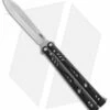 BRS Replicant ALT Blade Balisong Butterfly Knife Black G-10 (4.5" Stonewash)