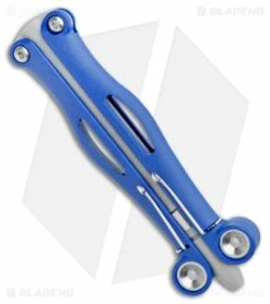 BaliYo Wing By Spyderco Butterfly Pen (Blue) YCN102 -Kershaw Sales Shop BaliYo Wing by Spyderco Butterfly Pen Fisher Space Pen Blue YCN102 BHQ 97486 jr side