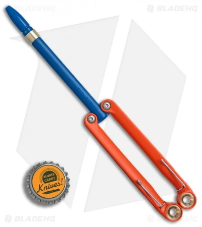 BaliYo By Spyderco Butterfly Pen Fisher Space Pen (Orange/Blue) USA Made 3 BaliYo By Spyderco Butterfly Pen Fisher Space Pen (Orange/Blue) USA Made - Image 3