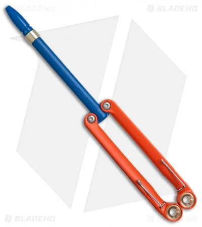 BaliYo By Spyderco Butterfly Pen Fisher Space Pen (Orange/Blue) USA Made 1 BaliYo By Spyderco Butterfly Pen Fisher Space Pen (Orange/Blue) USA Made