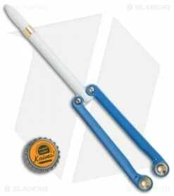 BaliYo By Spyderco Butterfly Pen Fisher Space Pen (Blue/White) USA Made 10 BaliYo By Spyderco Butterfly Pen Fisher Space Pen (Blue/White) USA Made -Kershaw Sales Shop BaliYo by Spyderco Butterfly Pen Fisher Space Pen blue white USA Made BHQ 82799 er bottlecap