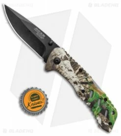 Bear Edge Mossy Oak Spring Assisted Knife (3" Black) 61120 7 Bear Edge Mossy Oak Spring Assisted Knife (3" Black) 61120 -Kershaw Sales Shop Bear Edge Mossy Oak SA Balck 61120 BHQ 94486 jr bottlecap