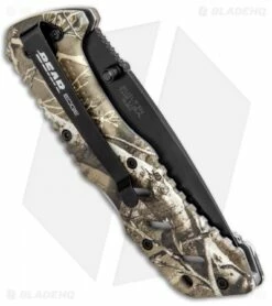 Bear Edge Mossy Oak Spring Assisted Knife (3" Black) 61120 6 Bear Edge Mossy Oak Spring Assisted Knife (3" Black) 61120 -Kershaw Sales Shop Bear Edge Mossy Oak SA Balck 61120 BHQ 94486 jr side