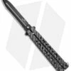 Bear OPS Bear Song V Butterfly Knife Sim Carbon Fiber (4.38" Black) B-500-A1CF