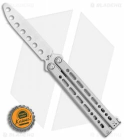 Bear Ops Bear Song VIII Butterfly Trainer (4.5" BB) B-821-SS-S -Kershaw Sales Shop Bear Ops Bear Song VIII Butterfly Trainer 4.5 Satin B 821 SS S BHQ 117625 LS Bottlecap