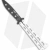 Bear & Son 115WTR Large Butterfly Knife Trainer White (4" Black)
