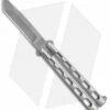 Bear & Son Butterfly Knife Tanto Stainless Steel (4.1" Bead Blast) SS14A