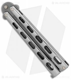 Bear & Son Butterfly Knife Tanto Stainless Steel (4.1" Bead Blast) SS14A -Kershaw Sales Shop Bear Son Butterfly Tanto Stainless Steel BB BHQ 87647 er spine