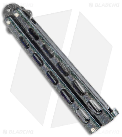 Bear & Son 114D Large Butterfly Knife Galaxy (4.25" Damascus) 114GXD 3 Bear & Son 114D Large Butterfly Knife Galaxy (4.25" Damascus) 114GXD - Image 3