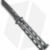Bear & Son Large Butterfly Tanto Knife Galaxy (4" Black) 115TANGX