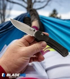 Benchmade 427 Mini Vallation AXIS-Assist Knife Black (3.2" Satin) 11 Benchmade 427 Mini Vallation AXIS-Assist Knife Black (3.2" Satin) -Kershaw Sales Shop Benchmade 427 Mini Vallation AXIS Assist Knife Black Satin BHQ 97770 kp hammock web