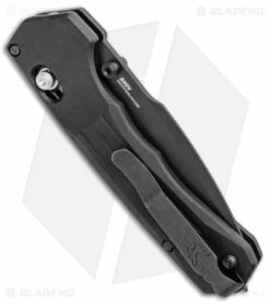 Benchmade 427SBK Mini Vallation AXIS-Assist Knife Black (3.2" Black Serr) 7 Benchmade 427SBK Mini Vallation AXIS-Assist Knife Black (3.2" Black Serr) -Kershaw Sales Shop Benchmade 427BK Mini Vallation AXIS Assist Black Black Serr 427SBK BHQ 97771 jr side