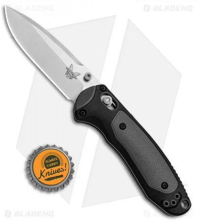 Benchmade 595 Mini Boost AXIS-Assist Knife Black/Gray (3.11" Satin) 4 Benchmade 595 Mini Boost AXIS-Assist Knife Black/Gray (3.11" Satin) - Image 4