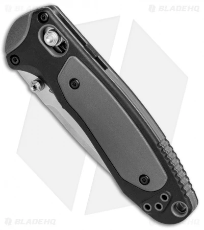 Benchmade 595 Mini Boost AXIS-Assist Knife Black/Gray (3.11" Satin) 2 Benchmade 595 Mini Boost AXIS-Assist Knife Black/Gray (3.11" Satin) - Image 2