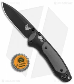 Benchmade 595BK Mini Boost AXIS-Assist Knife Black/Gray (3.11" Black) 7 Benchmade 595BK Mini Boost AXIS-Assist Knife Black/Gray (3.11" Black) -Kershaw Sales Shop Benchmade Mini Boost AXIS Assist Black Gray Black 595BK BHQ 78760 jr bottlecap
