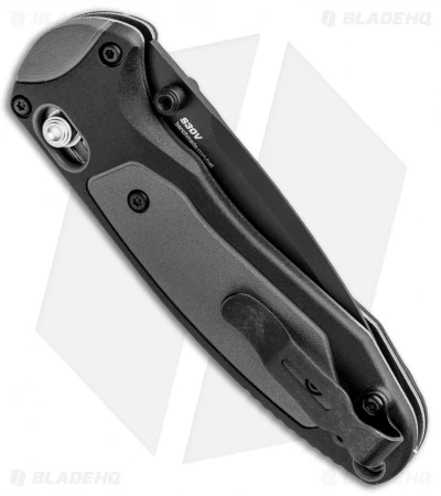 Benchmade 595BK Mini Boost AXIS-Assist Knife Black/Gray (3.11" Black) 3 Benchmade 595BK Mini Boost AXIS-Assist Knife Black/Gray (3.11" Black) - Image 3