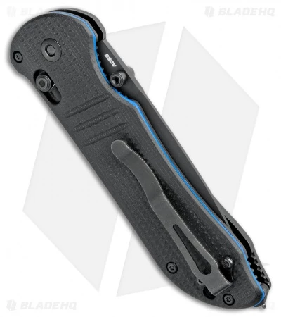 Benchmade 917SBK-1901 Triage Axis Lock Knife Black G-10 (3.4" Black Serr) 4 Benchmade 917SBK-1901 Triage Axis Lock Knife Black G-10 (3.4" Black Serr) - Image 4