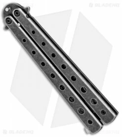 Boker Magnum Balisong Trainer Butterfly Knife (3.75" Black SW) 01MB612 -Kershaw Sales Shop Boker Magnum Balisong Trainer Butterfly Black SW 01MB612 BHQ 82504 jr side