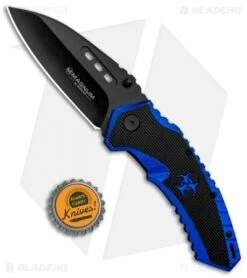 Boker Magnum Cobalt Strike Spring Assisted Knife (3.375" Black) 01RY886 -Kershaw Sales Shop Boker Magnum Cobalt Strike SA Black 01RY886 BHQ 30271 jr bottlecap