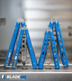 Boker Plus Balisong Trainer Butterfly Knife Blue G-10 (4" Satin) 01BO713 9 Boker Plus Balisong Trainer Butterfly Knife Blue G-10 (4" Satin) 01BO713 -Kershaw Sales Shop Boker Plus Balisong Trainer Butterfly Knife Blue G 10 Satin 01BO713 BHQ 99634 kp cnc web 3