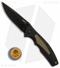 Boker Plus Gemini NGA Spring Assisted Knife Black/Coyote (3.5" Black) 01BO502 7 Boker Plus Gemini NGA Spring Assisted Knife Black/Coyote (3.5" Black) 01BO502 -Kershaw Sales Shop Boker Plus Gemini NGA Black Coyote black BHQ 80767 er bottlecap