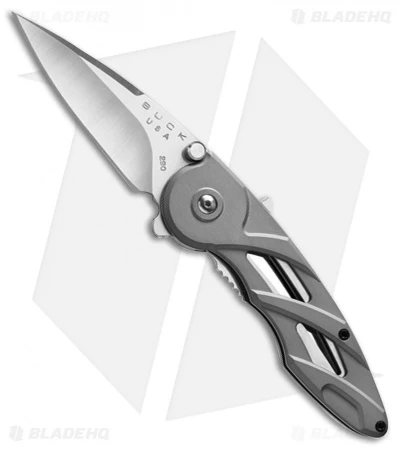 Buck Knives Buck Rush Knife Assisted Opening Gray (2.5" Satin) 0290GYS1 1 Buck Knives Buck Rush Knife Assisted Opening Gray (2.5" Satin) 0290GYS1