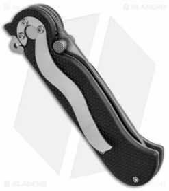 CRKT Bud Nealy Pesh-Kabz Liner Lock Knife Black (3" Satin) 6663 -Kershaw Sales Shop CRKT Bud Nealy Pesh Kabz LL Black Satin 6663 BHQ 87730 jr side