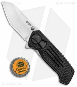 CRKT Burnley Prequel Field Strip Knife Black (2.72" Satin) 2420 -Kershaw Sales Shop CRKT Burnley Prequel Field Strip Black Satin 2420 BHQ 92323 jr bottlecap